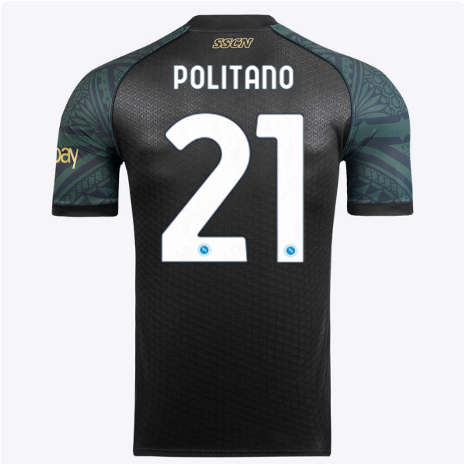 drittes em-spieltrikot des ssc neapel 20232024 – 21 – matteo politano Kategorie | SSC Napoli Trikots für Wahre Fans