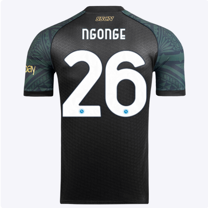 drittes em-spieltrikot des ssc neapel 20232024 – 26 – cyril ngonge Kategorie | SSC Napoli Trikots für Wahre Fans