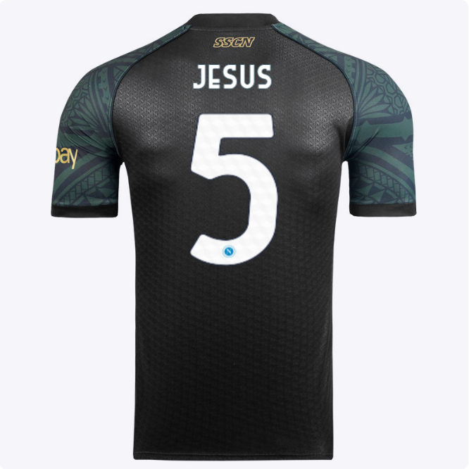 drittes em-spieltrikot des ssc neapel 20232024 – 5 – juan jesus Kategorie | SSC Napoli Trikots für Wahre Fans