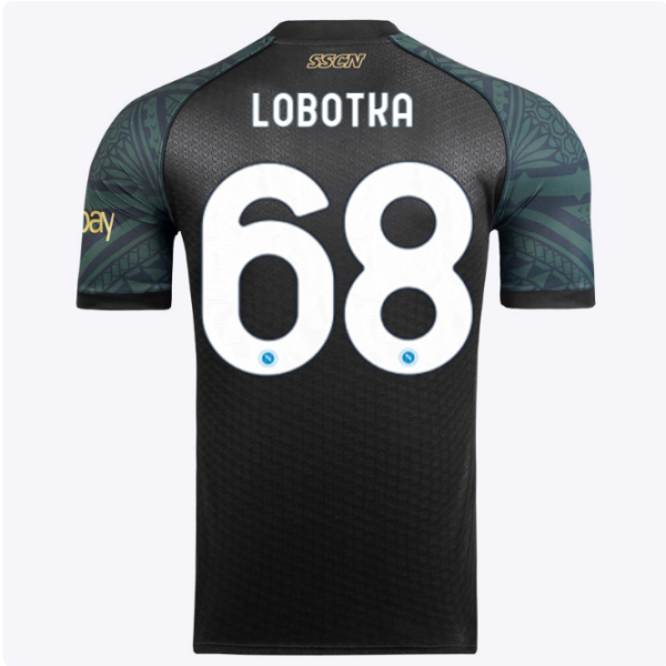 drittes em-spieltrikot des ssc neapel 20232024 – 68 – stanislav lobotka Kategorie | SSC Napoli Trikots für Wahre Fans