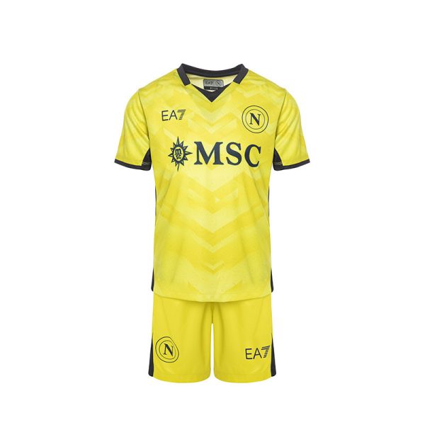 gelbes ssc neapel-trikot für kinder 20242025 Kategorie | SSC Napoli Trikots für Wahre Fans