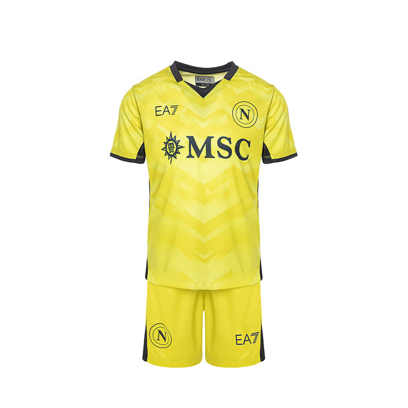 gelbes ssc neapel-trikot für kinder 20242025 Kategorie | SSC Napoli Trikots für Wahre Fans