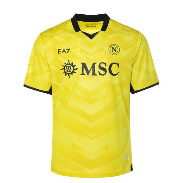 gelbes torwart-match-trikot des ssc neapel für kinder 20242025 mit individuellem aufdruck Kategorie | SSC Napoli Trikots für Wahre Fans