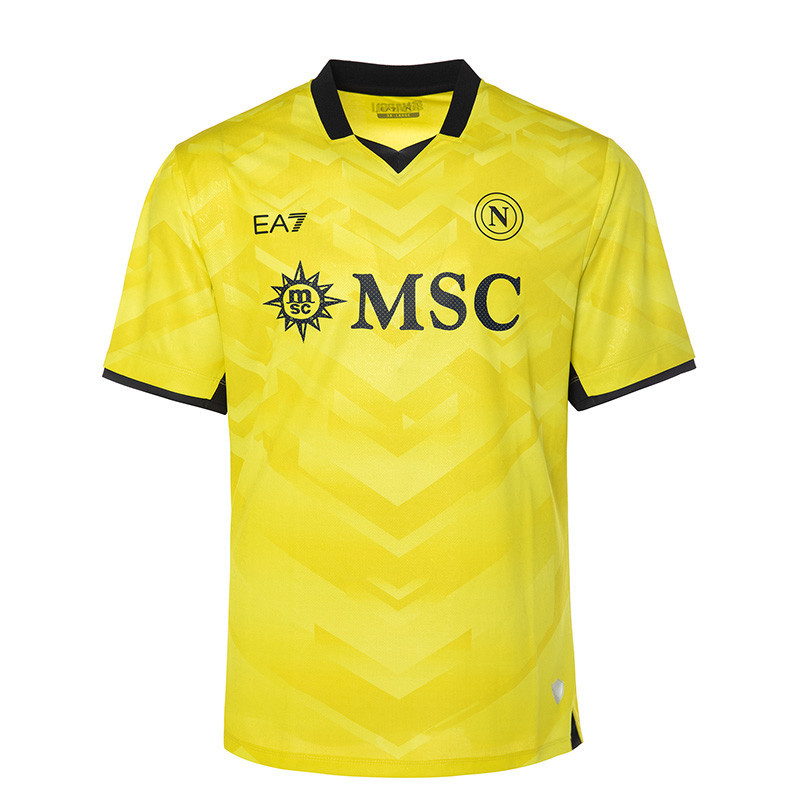gelbes torwart-match-trikot des ssc neapel für kinder 20242025 Kategorie | SSC Napoli Trikots für Wahre Fans