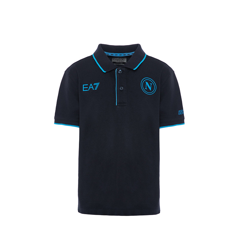 ssc napoli marineblaues representation-poloshirt für kinder 20232024 Kategorie | SSC Napoli Trikots für Wahre Fans