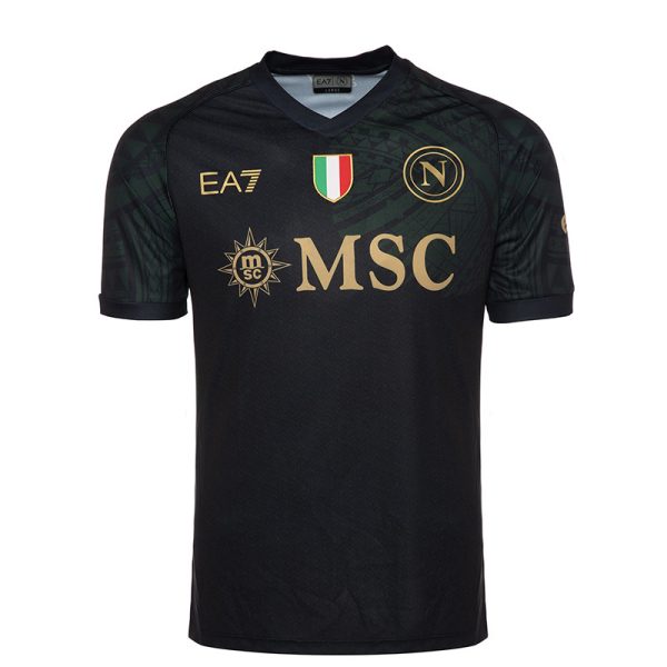 ssc napoli replica black shirt 20232024 Kategorie | SSC Napoli Trikots für Wahre Fans