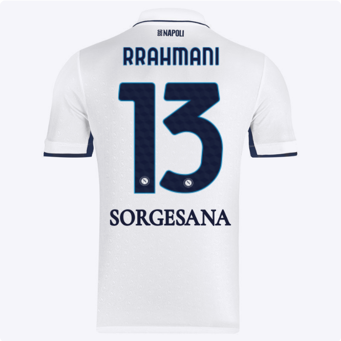 ssc neapel auswärtstrikot 20242025 – 13 – amir rrahmani Kategorie | SSC Napoli Trikots für Wahre Fans