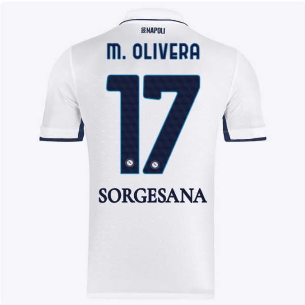 ssc neapel auswärtstrikot 20242025 – 17 – mathías olivera Kategorie | SSC Napoli Trikots für Wahre Fans