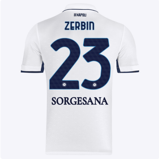 ssc neapel auswärtstrikot 20242025 – 23 – alessio zerbin Kategorie | SSC Napoli Trikots für Wahre Fans