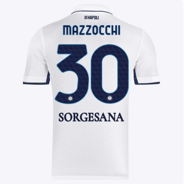ssc neapel auswärtstrikot 20242025 – 30 – pasquale mazzocchi Kategorie | SSC Napoli Trikots für Wahre Fans
