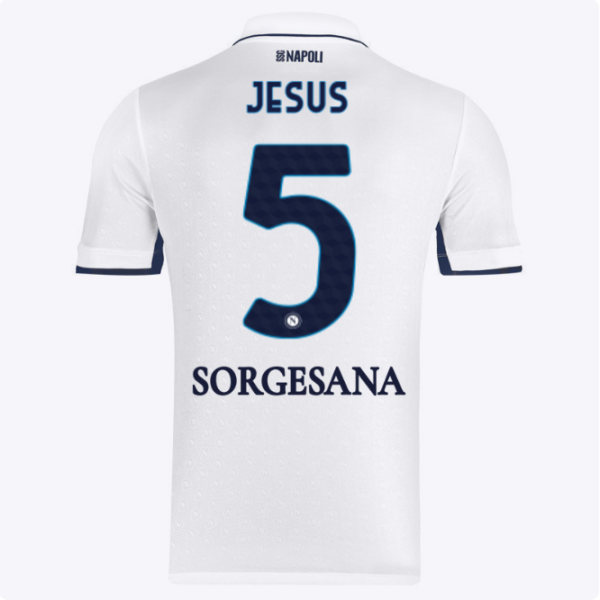 ssc neapel auswärtstrikot 20242025 – 5 – juan jesus Kategorie | SSC Napoli Trikots für Wahre Fans