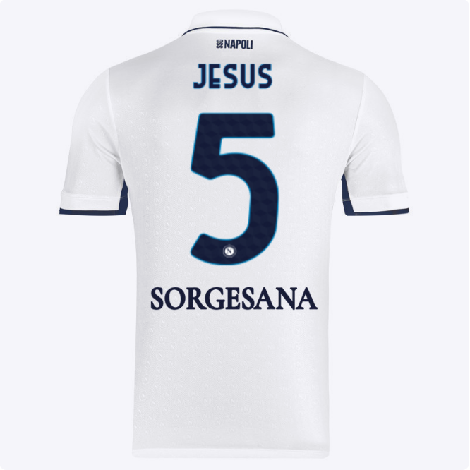 ssc neapel auswärtstrikot 20242025 – 5 – juan jesus Kategorie | SSC Napoli Trikots für Wahre Fans