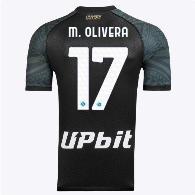 ssc neapel drittes spieltrikot 20232024 – 17 – mathías olivera Kategorie | SSC Napoli Trikots für Wahre Fans