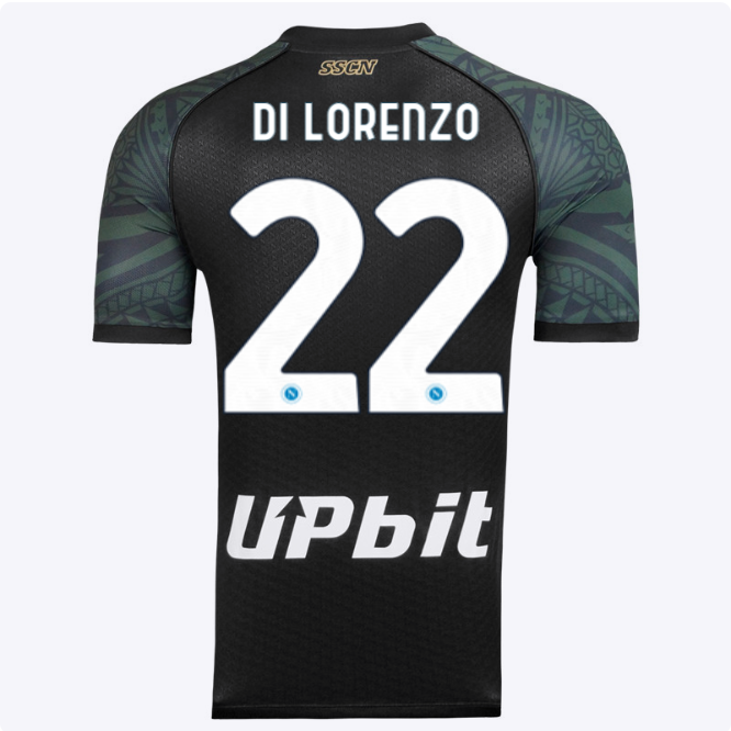 ssc neapel drittes spieltrikot 20232024 – 22 – giovanni di lorenzo Kategorie | SSC Napoli Trikots für Wahre Fans