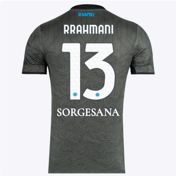 ssc neapel drittes spieltrikot 20242025 – 13 – amir rrahmani Kategorie | SSC Napoli Trikots für Wahre Fans