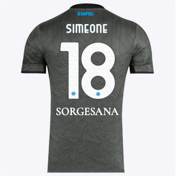 ssc neapel drittes spieltrikot 20242025 – 18 – giovanni simeone Kategorie | SSC Napoli Trikots für Wahre Fans
