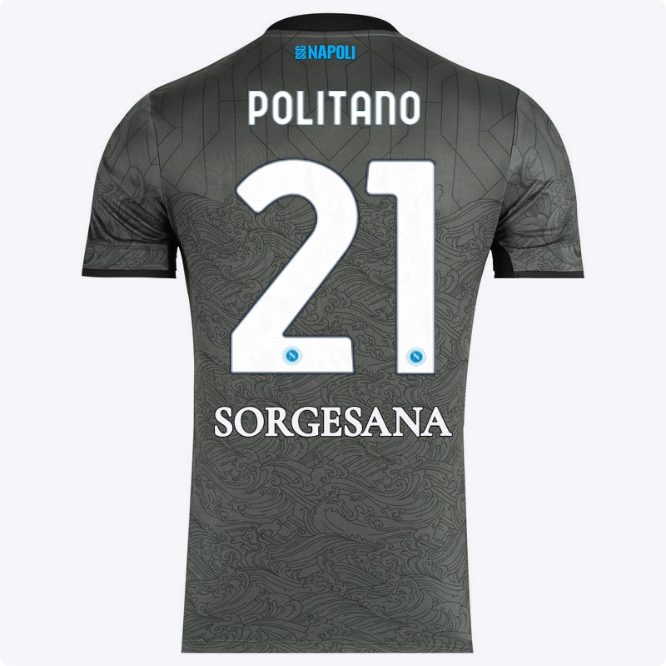 ssc neapel drittes spieltrikot 20242025 – 21 – matteo politano Kategorie | SSC Napoli Trikots für Wahre Fans