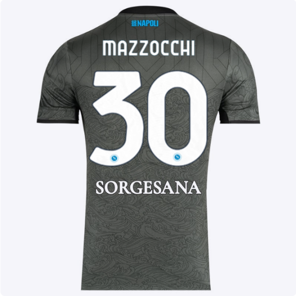 ssc neapel drittes spieltrikot 20242025 – 30 – pasquale mazzocchi Kategorie | SSC Napoli Trikots für Wahre Fans