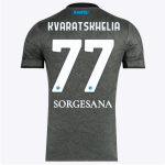 ssc neapel drittes spieltrikot 20242025 – 77 – khvicha kvaratskhelia Kategorie | SSC Napoli Trikots für Wahre Fans