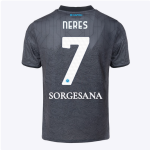 ssc neapel drittes spieltrikot für kinder 20242025 – 7 – david neres Kategorie | SSC Napoli Trikots für Wahre Fans