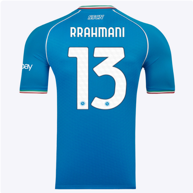 ssc neapel em-heimtrikot 20232024 – 13 – amir rrahmani Kategorie | SSC Napoli Trikots für Wahre Fans