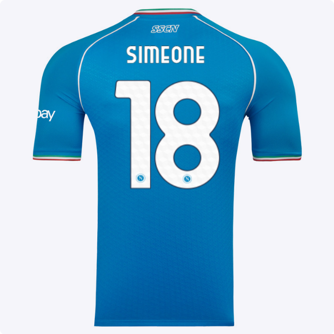 ssc neapel em-heimtrikot 20232024 – 18 – giovanni simeone Kategorie | SSC Napoli Trikots für Wahre Fans