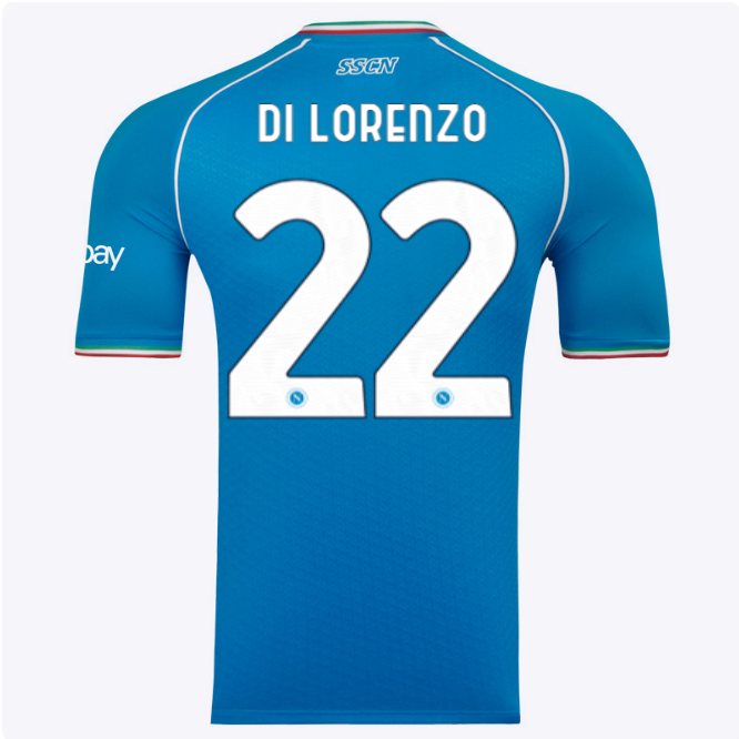 ssc neapel em-heimtrikot 20232024 – 22 – giovanni di lorenzo Kategorie | SSC Napoli Trikots für Wahre Fans