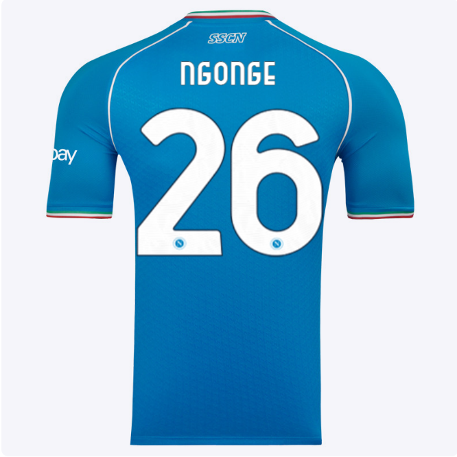 ssc neapel em-heimtrikot 20232024 – 26 – cyril ngonge Kategorie | SSC Napoli Trikots für Wahre Fans