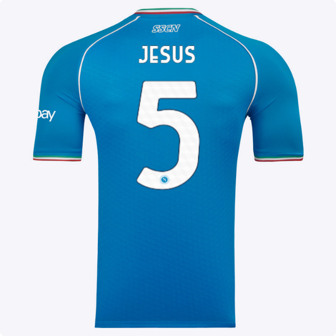 ssc neapel em-heimtrikot 20232024 – 5 – juan jesus Kategorie | SSC Napoli Trikots für Wahre Fans