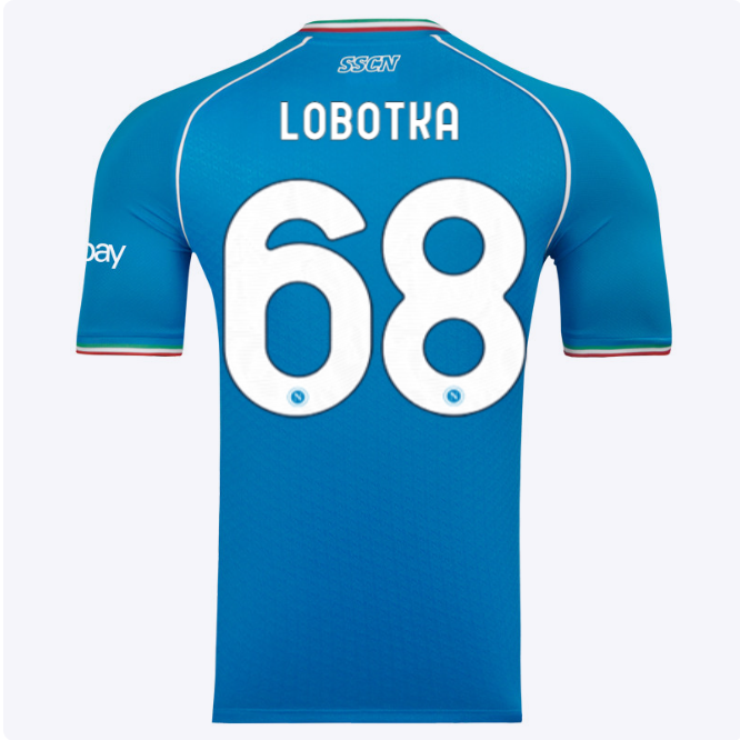 ssc neapel em-heimtrikot 20232024 – 68 – stanislav lobotka Kategorie | SSC Napoli Trikots für Wahre Fans