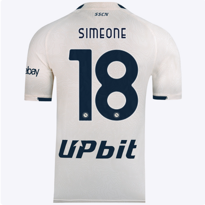 ssc neapel everywhere trikot limitierte auflage – 18 – giovanni simeone Kategorie | SSC Napoli Trikots für Wahre Fans