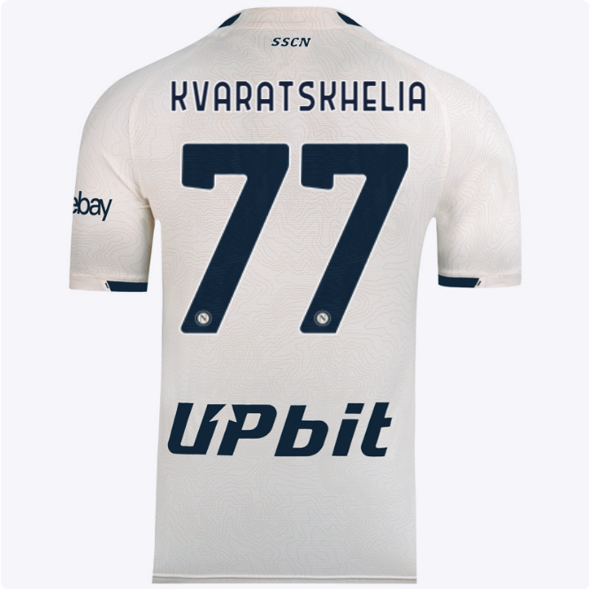 ssc neapel everywhere trikot limitierte auflage – 77 – khvicha kvaratskhelia Kategorie | SSC Napoli Trikots für Wahre Fans