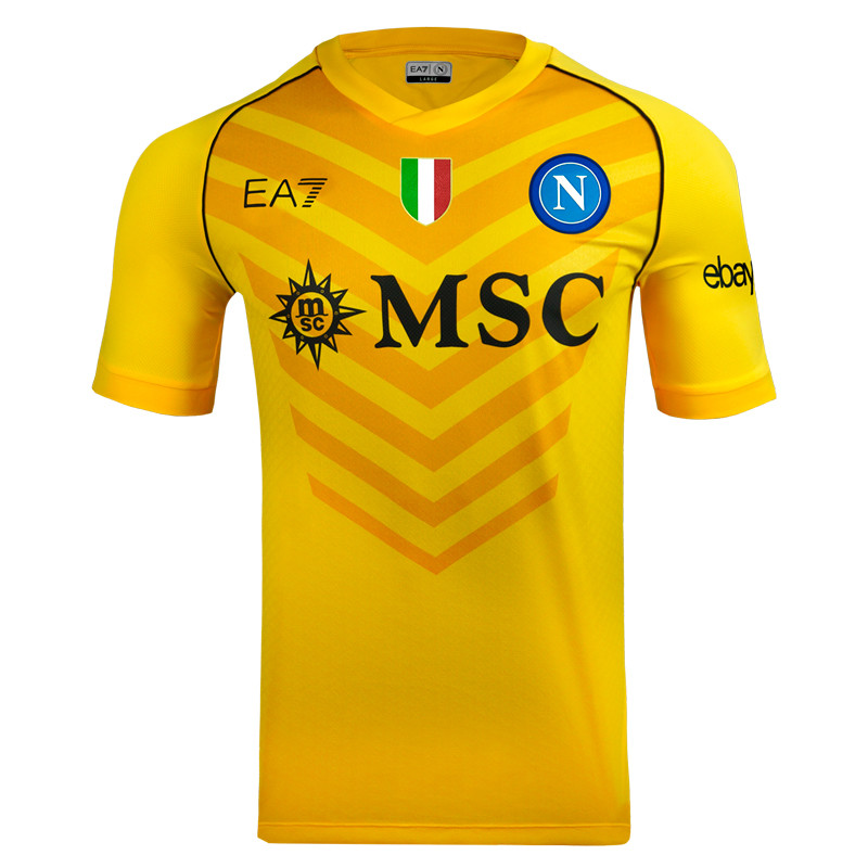 ssc neapel gk gelbes spieltrikot 20232024 Kategorie | SSC Napoli Trikots für Wahre Fans
