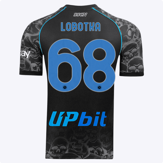 ssc neapel halloween-spieltrikot 20232024 – 68 – stanislav lobotka Kategorie | SSC Napoli Trikots für Wahre Fans