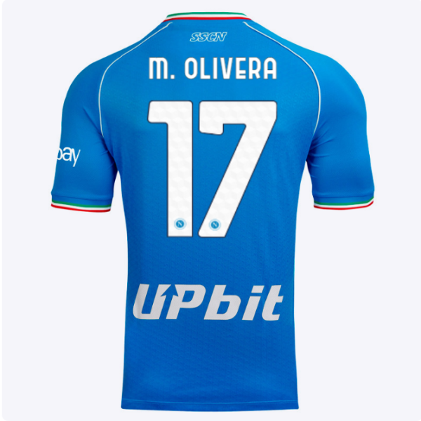 ssc neapel heimtrikot 20232024 – 17 – mathías olivera Kategorie | SSC Napoli Trikots für Wahre Fans