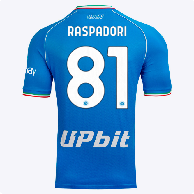 ssc neapel heimtrikot 20232024 – 81 – giacomo raspadori Kategorie | SSC Napoli Trikots für Wahre Fans
