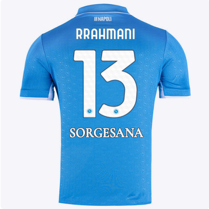 ssc neapel heimtrikot 20242025 – 13 – amir rrahmani Kategorie | SSC Napoli Trikots für Wahre Fans