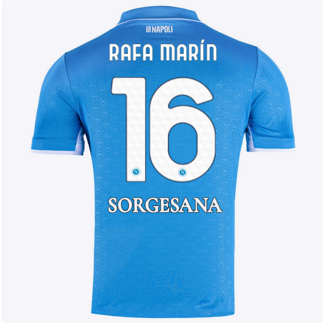 ssc neapel heimtrikot 20242025 – 16 – rafa marín Kategorie | SSC Napoli Trikots für Wahre Fans