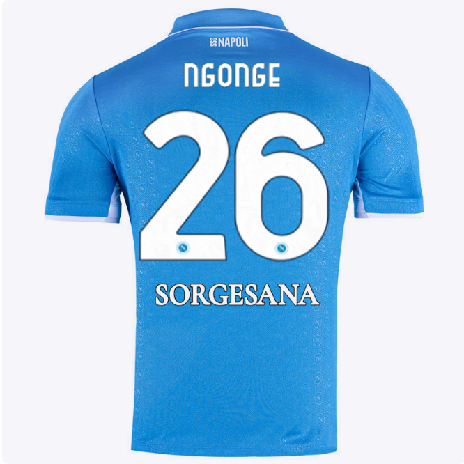ssc neapel heimtrikot 20242025 – 26 – cyril ngonge Kategorie | SSC Napoli Trikots für Wahre Fans