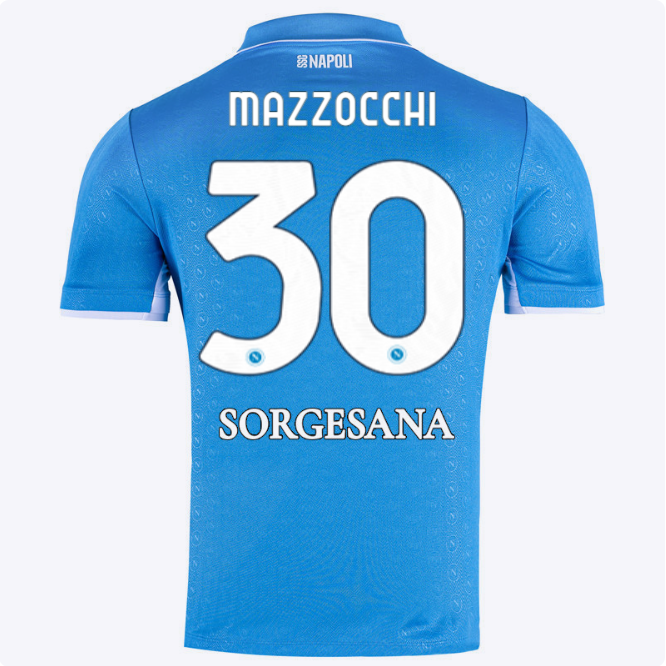 ssc neapel heimtrikot 20242025 – 30 – pasquale mazzocchi Kategorie | SSC Napoli Trikots für Wahre Fans