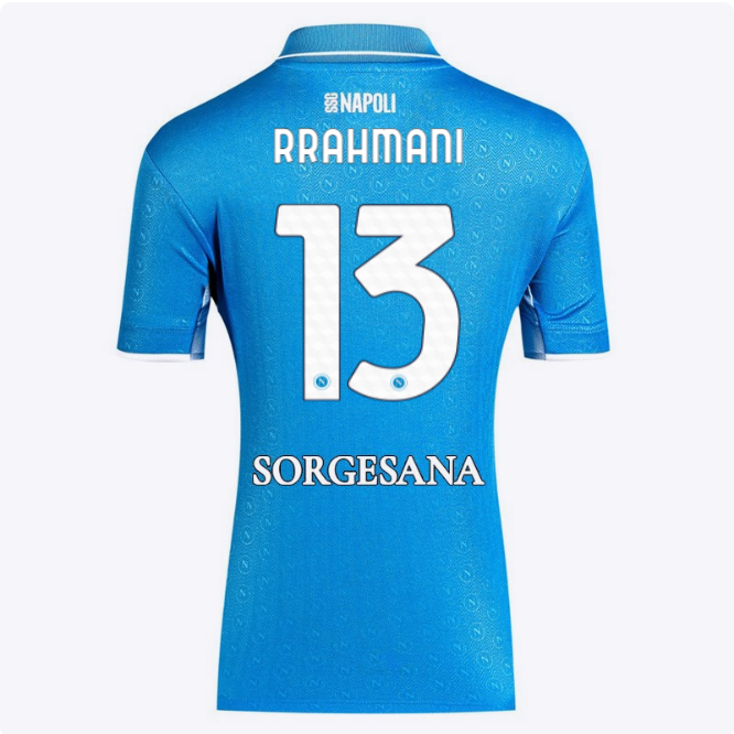 ssc neapel heimtrikot für damen 20242025 – 13 – amir rrahmani Kategorie | SSC Napoli Trikots für Wahre Fans