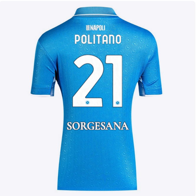 ssc neapel heimtrikot für damen 20242025 – 21 – matteo politano Kategorie | SSC Napoli Trikots für Wahre Fans