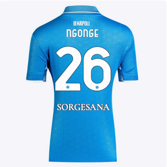 ssc neapel heimtrikot für damen 20242025 – 26 – cyril ngonge Kategorie | SSC Napoli Trikots für Wahre Fans