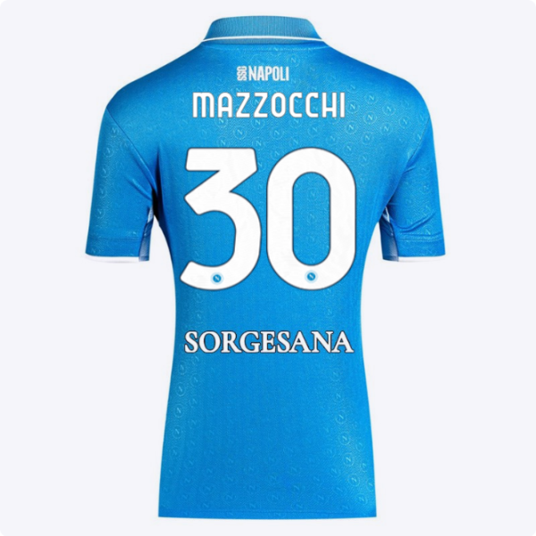 ssc neapel heimtrikot für damen 20242025 – 30 – pasquale mazzocchi Kategorie | SSC Napoli Trikots für Wahre Fans