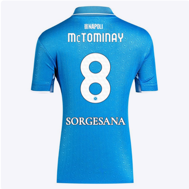 ssc neapel heimtrikot für damen 20242025 – 8 – scott mctominay Kategorie | SSC Napoli Trikots für Wahre Fans