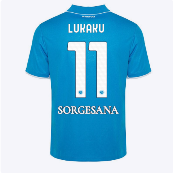 ssc neapel heimtrikot für kinder 20242025 – 11 – romelu lukaku Kategorie | SSC Napoli Trikots für Wahre Fans