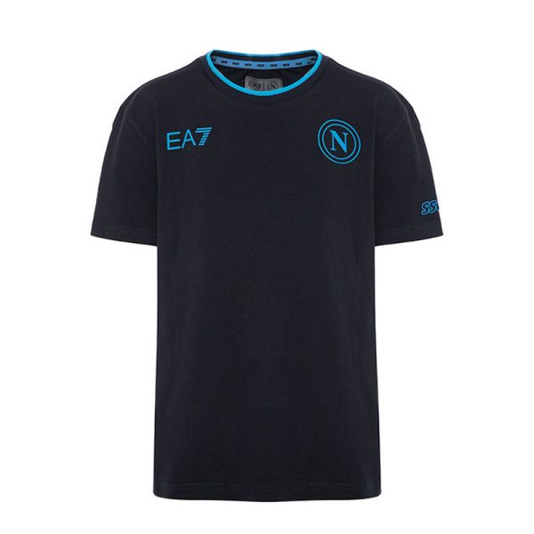 ssc neapel marineblaues repräsentations-t-shirt für kinder 20232024 Kategorie | SSC Napoli Trikots für Wahre Fans