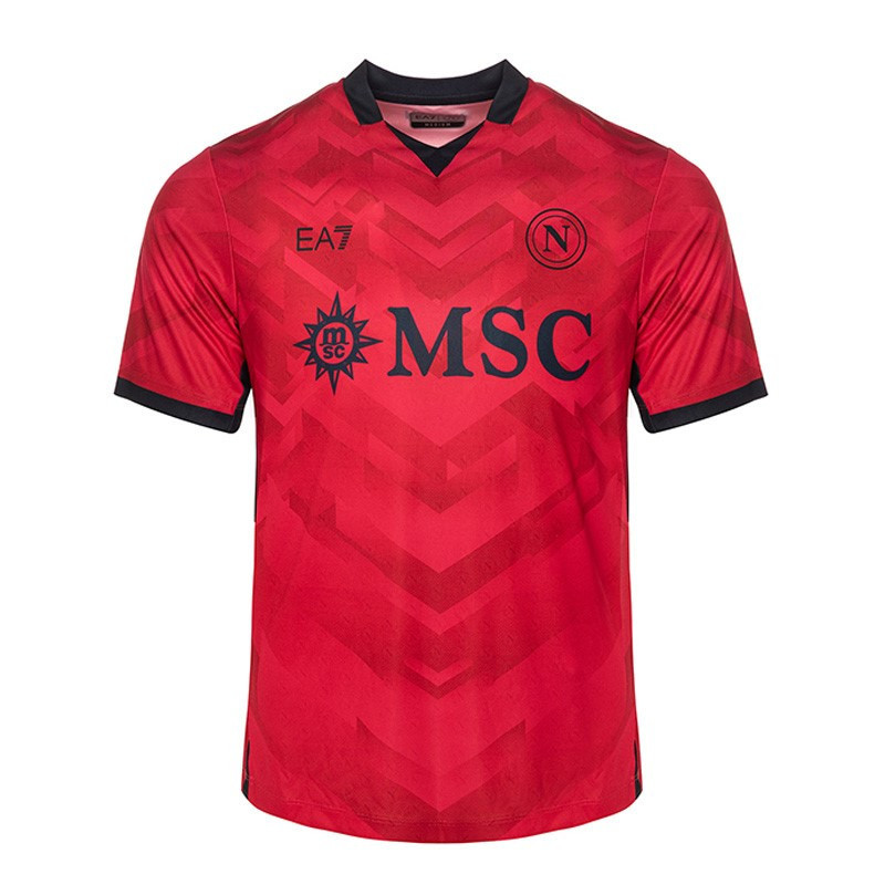 ssc neapel replika tango rotes trikot 20242025 Kategorie | SSC Napoli Trikots für Wahre Fans