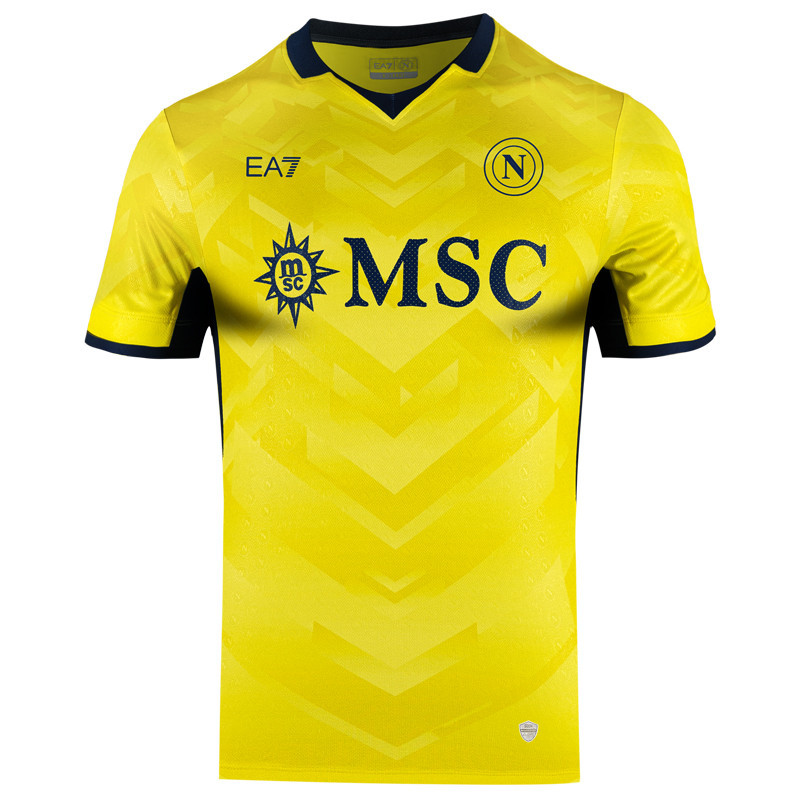 ssc neapel – gelbes torwart-matchtrikot 20242025 Kategorie | SSC Napoli Trikots für Wahre Fans