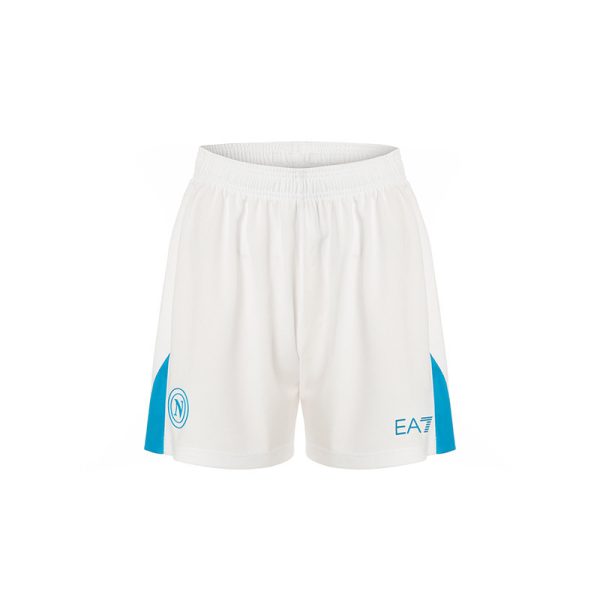 ssc neapel – weißhimmelblaue shorts für kinder 20242025 mit individuellem aufdruck Kategorie | SSC Napoli Trikots für Wahre Fans